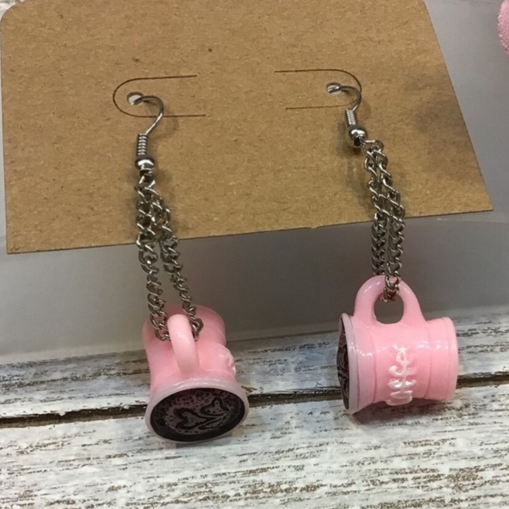 #184 Coffee Cups Earrings